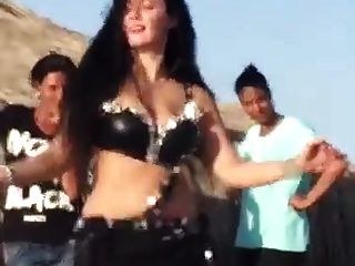 非常熱的阿拉伯肚皮舞在埃及