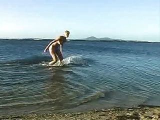裸體海灘澳大利亞金發