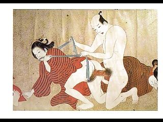 日本古董艺术浮世绘