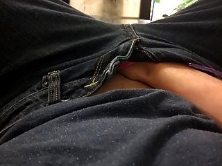 手淫fille en jeans avec vibro